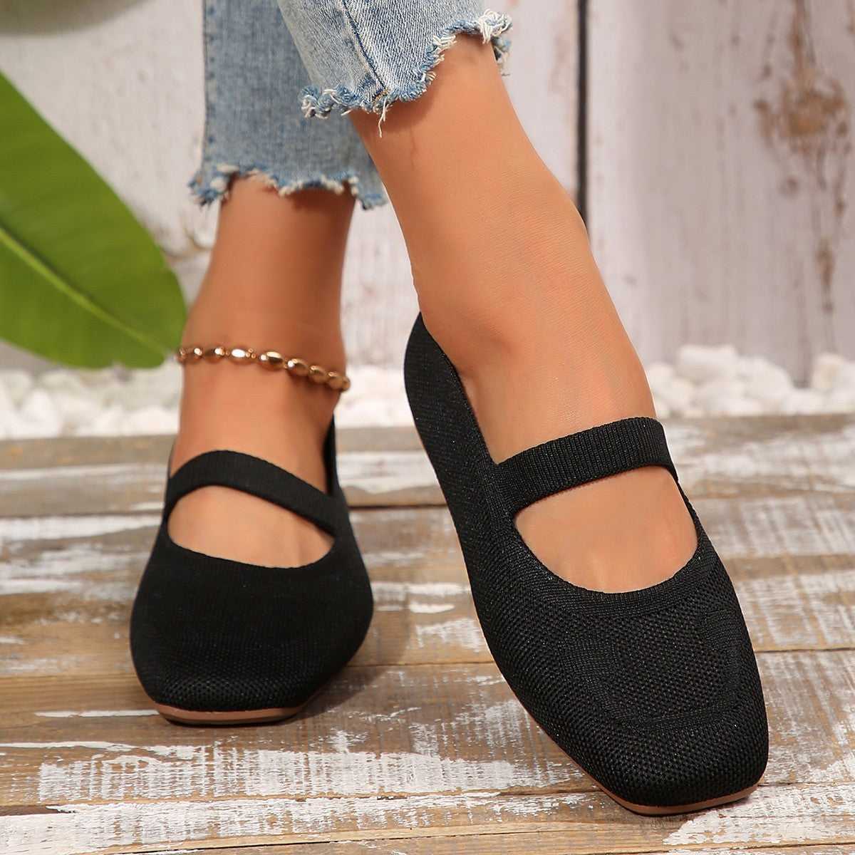 Lily | Breathable Casual Mary Jane Fit Ballerina Shoes