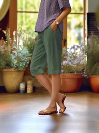 Isla | Lightweight Summer Relaxed Fit Bermuda Shorts