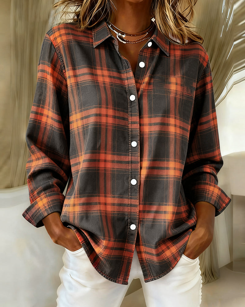 Lily | Checked Pattern Casual Regular Fit Shirt