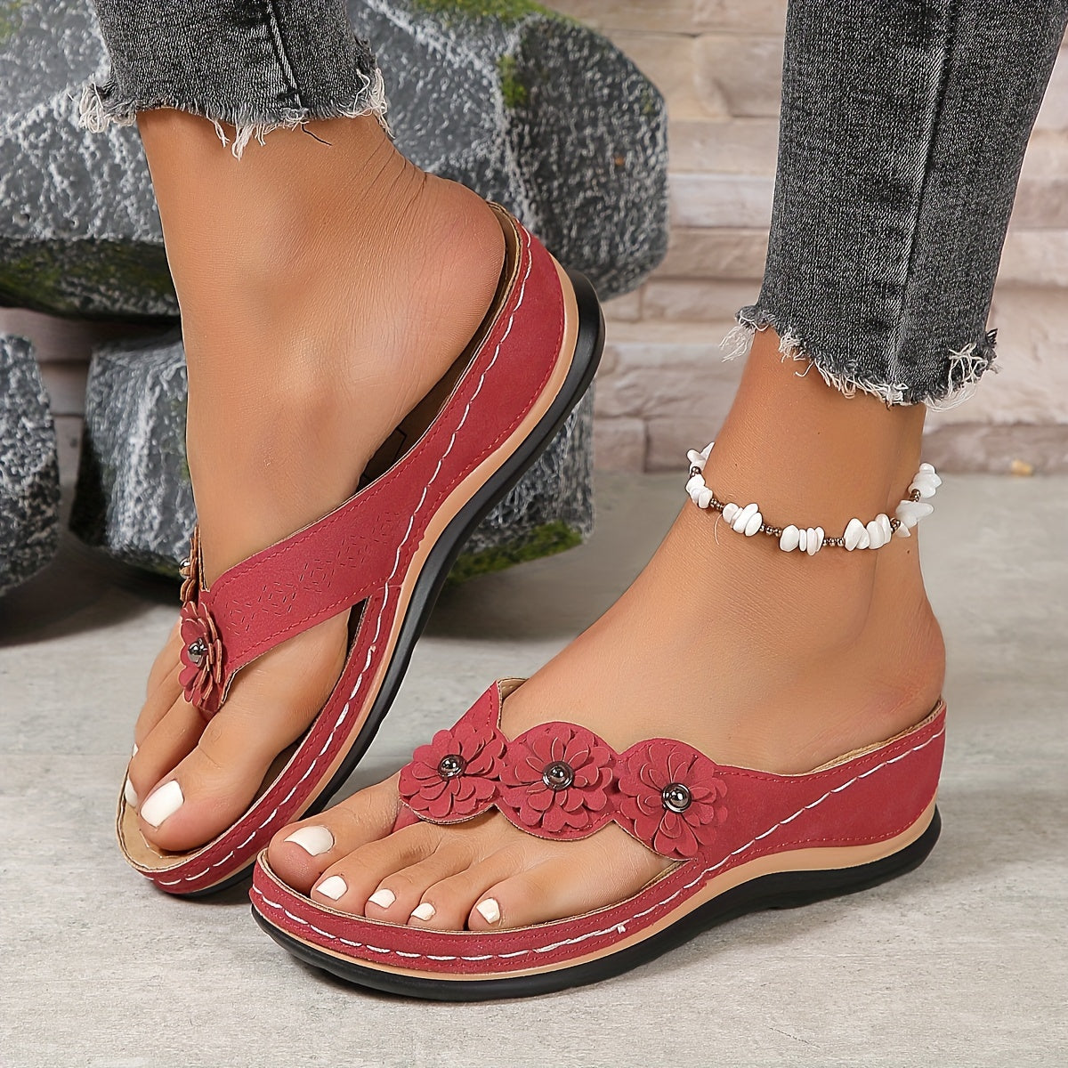 Emma | Orthopaedic Slip-On Casual Supportive Fit Sandals