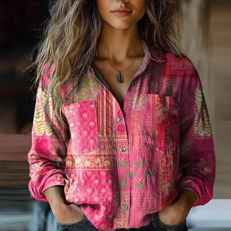 Women's Shirt – Linen Relaxed Fit Casual | Willow 4
