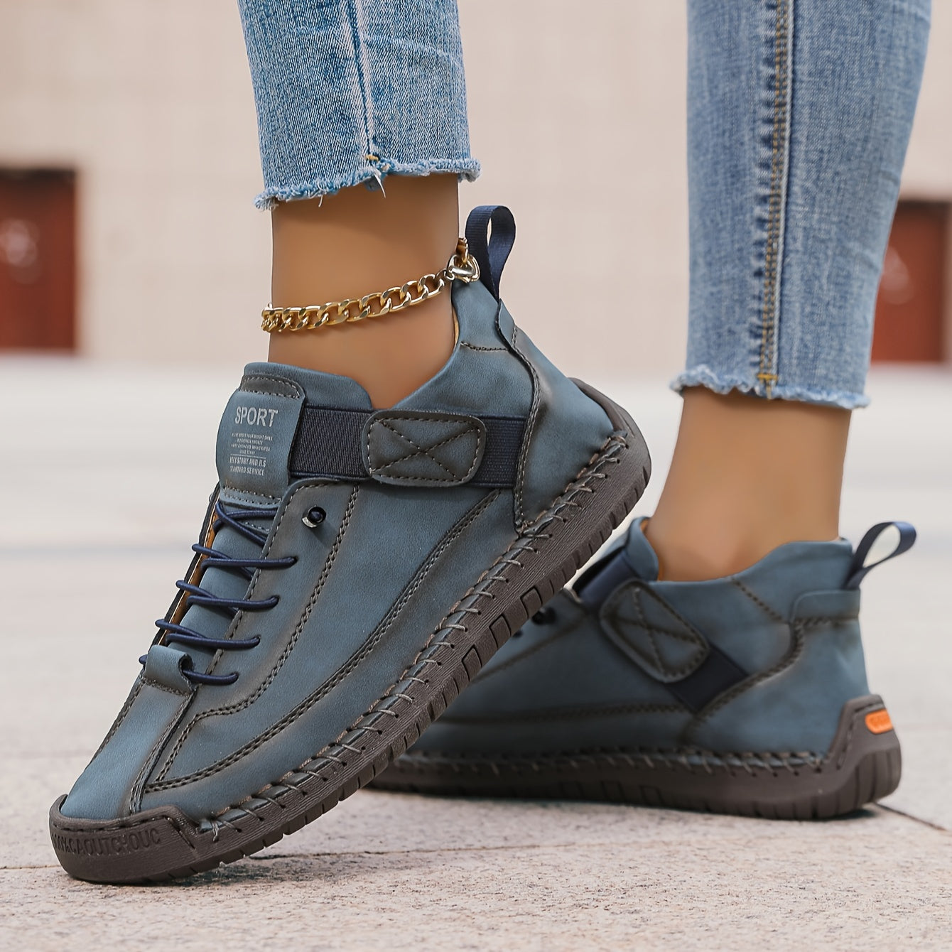 Women's Sneakers – Suede Low-Profile Casual | Emma 7