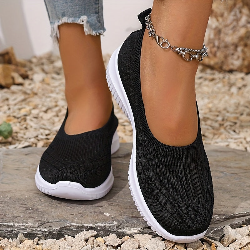 Emma | Orthopaedic Casual Slip-On Lightweight Synthetic Flats