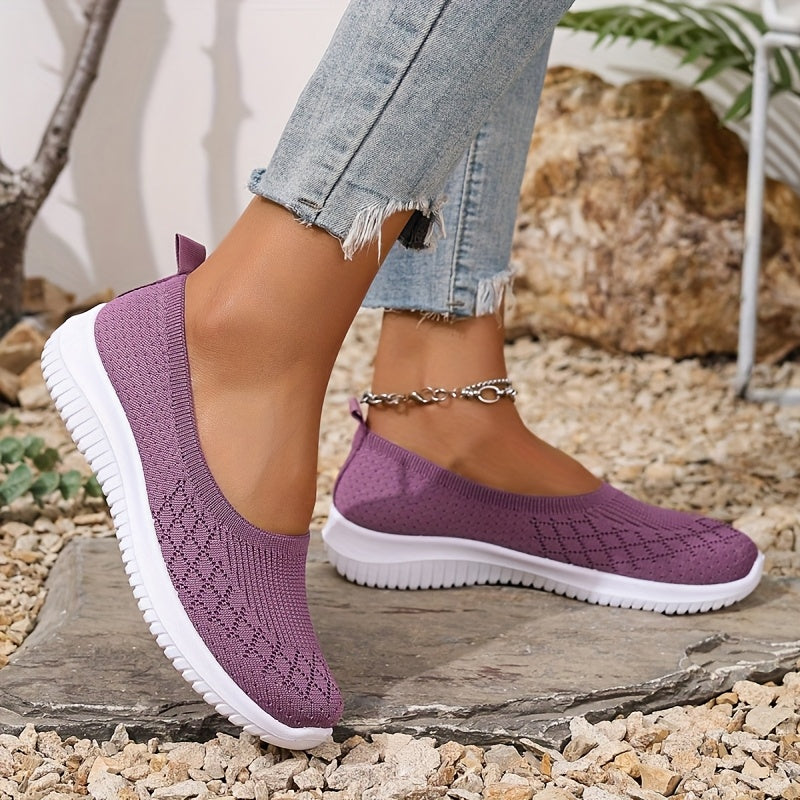 Emma | Orthopaedic Casual Slip-On Lightweight Synthetic Flats