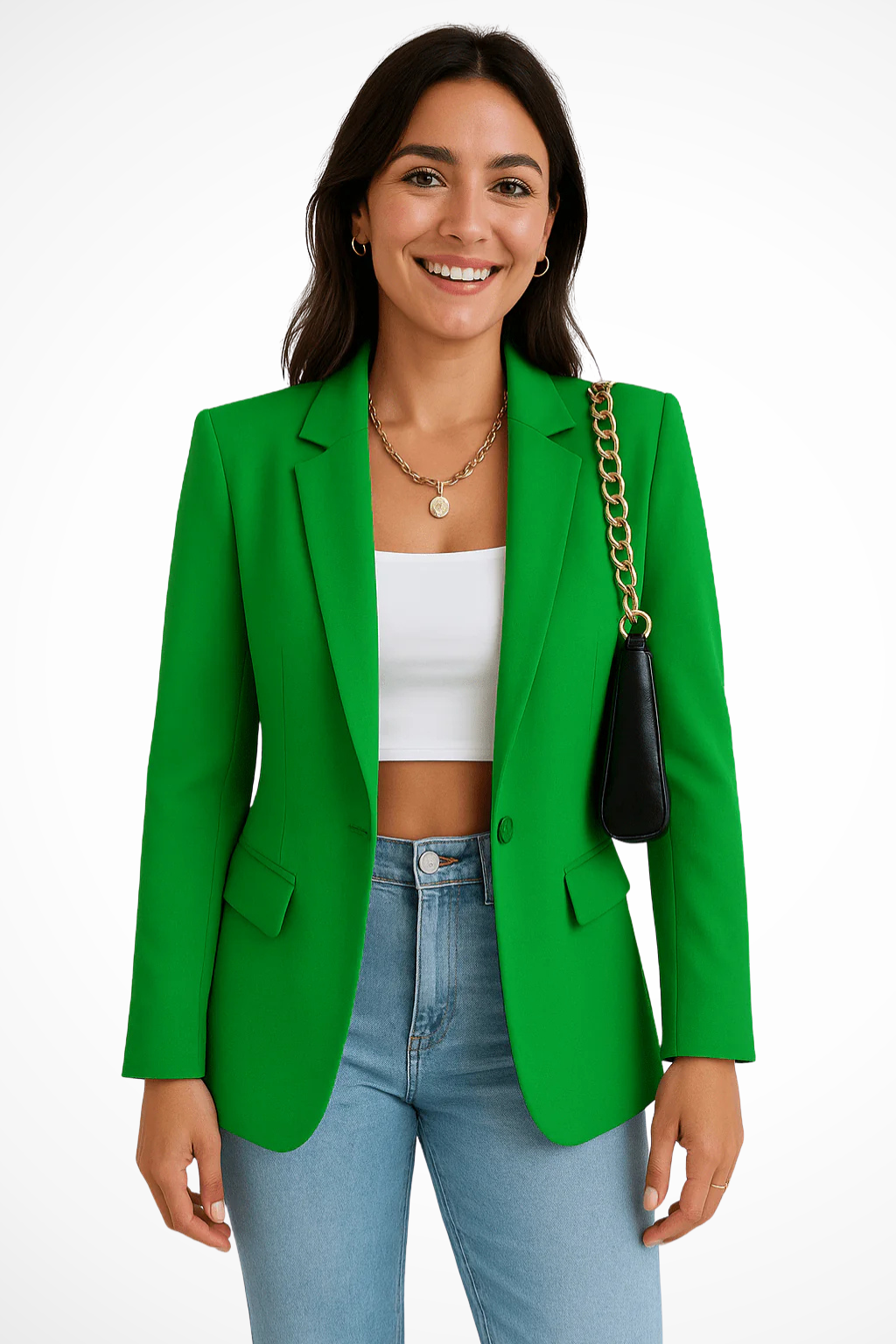 Women's Blazer – Crepe Tailored Fit Workwear | Amelia 11