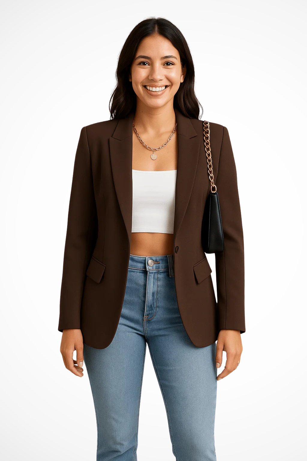 Women's Blazer – Crepe Tailored Fit Workwear | Amelia 4