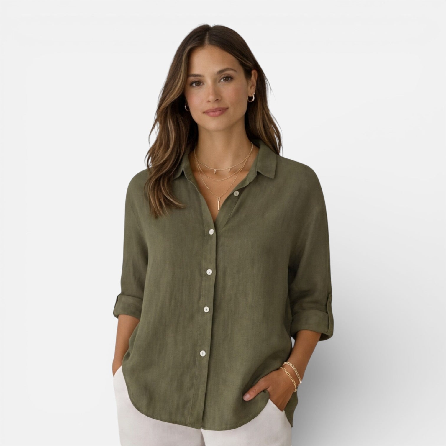 Emma | Breathable Summer Casual Relaxed Fit Shirt