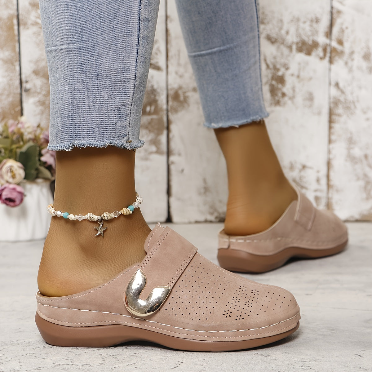 Sophie | Orthopaedic Non-Slip Home Slippers Supportive Fit
