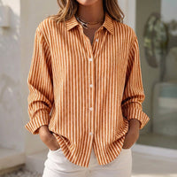 Isla | Striped Summer Casual Relaxed Fit Shirt