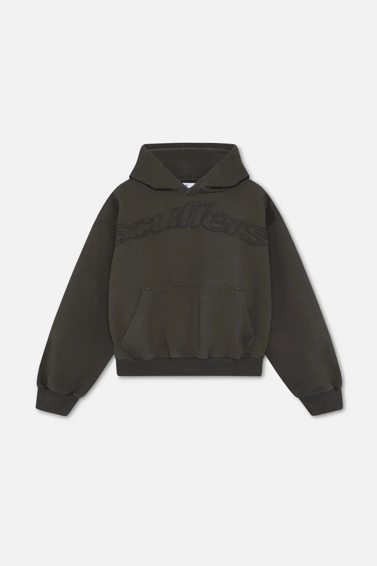 Women's Pullover Casual Hoodie in Dark Brown