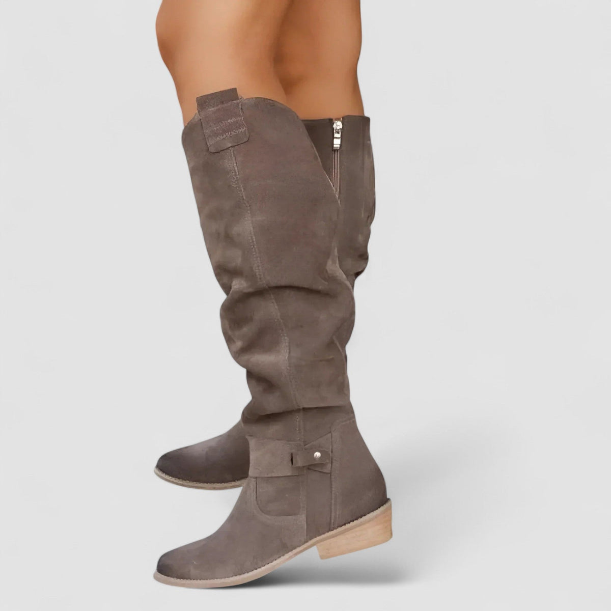 Women's Slouchy Casual Knee High Boots