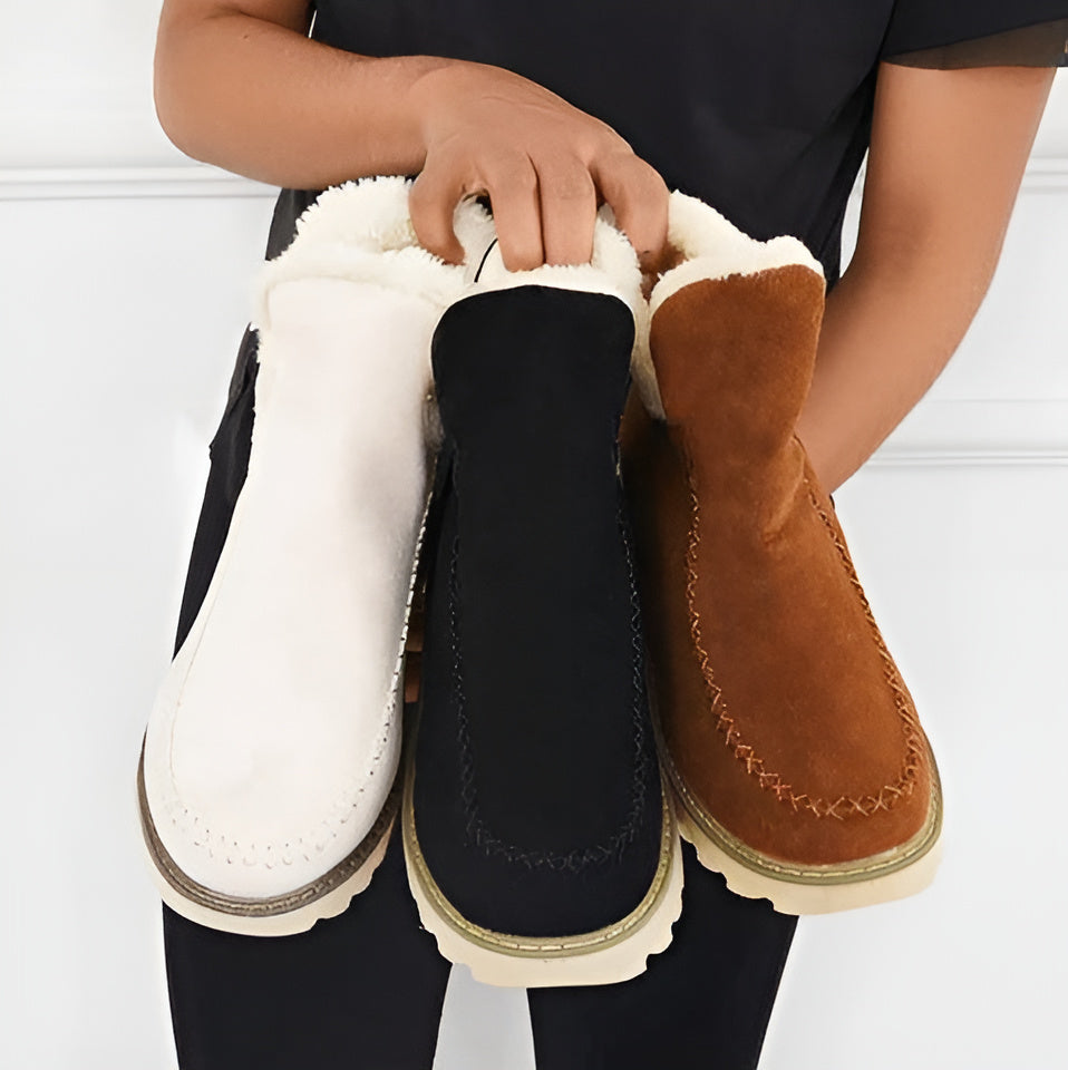 Women's Slip-On Casual Ankle Boots