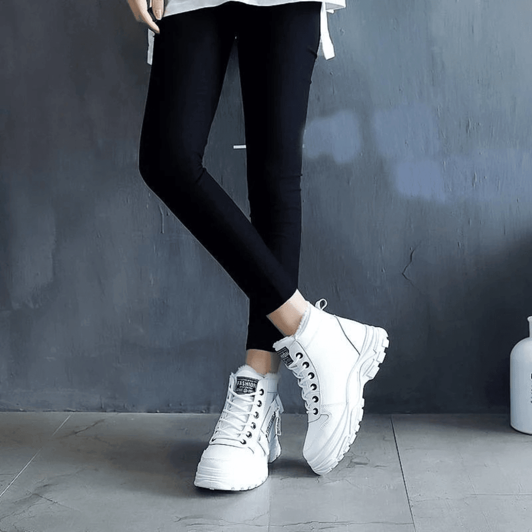 Women's Fleece-Lined High-Top Boots