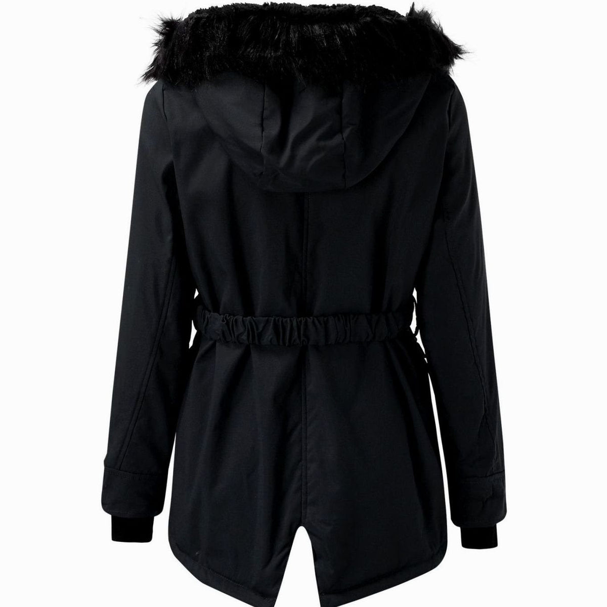 Women's Faux-Fur-Trimmed Coat