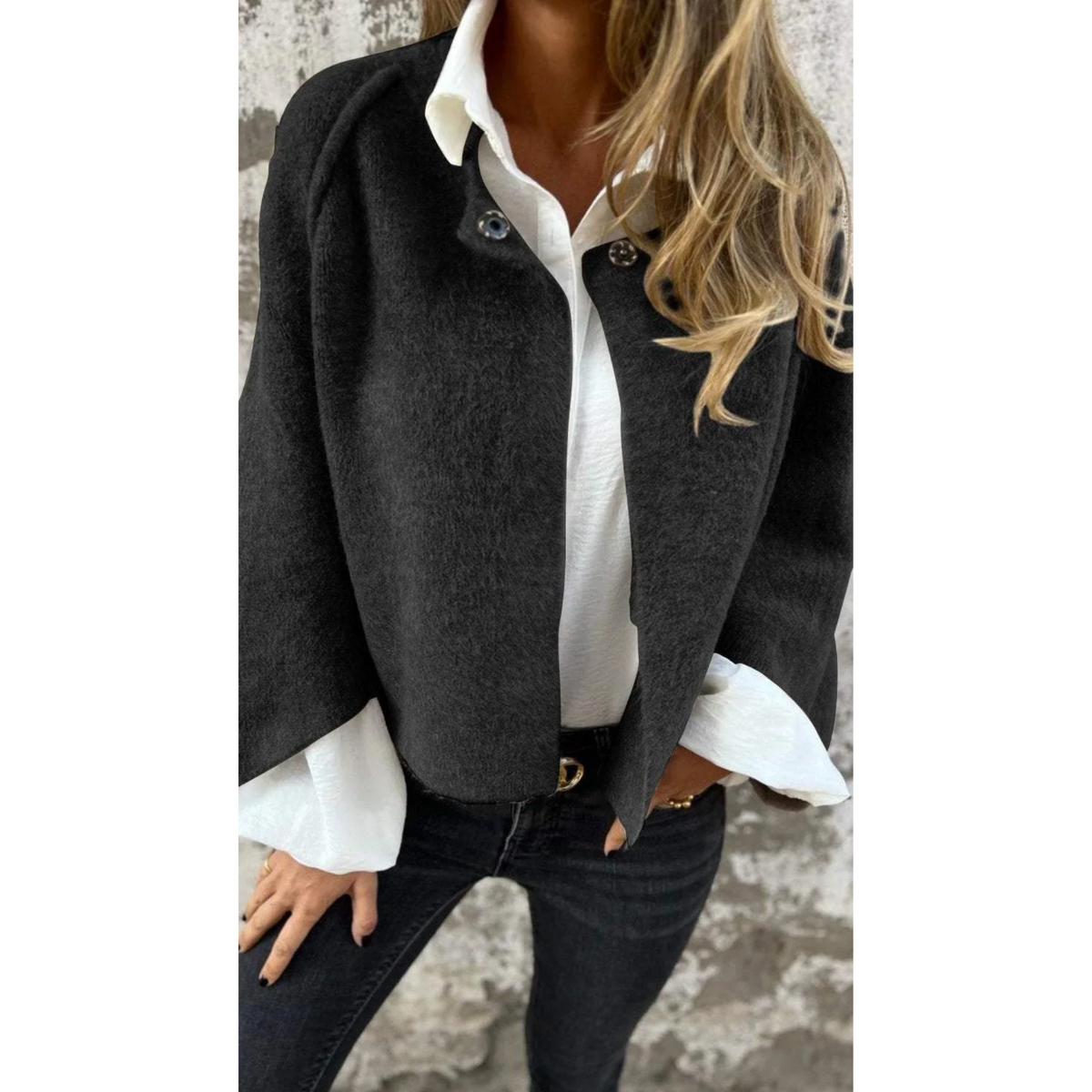 Women's Cropped Casual Jacket