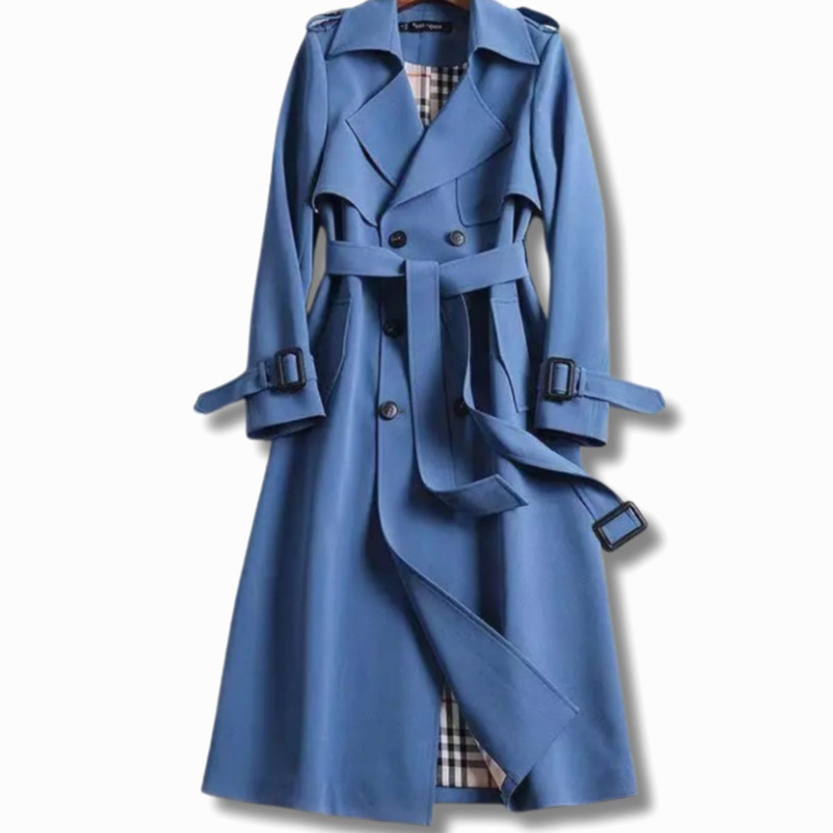 Women's Tailored Workwear Coat in Blue