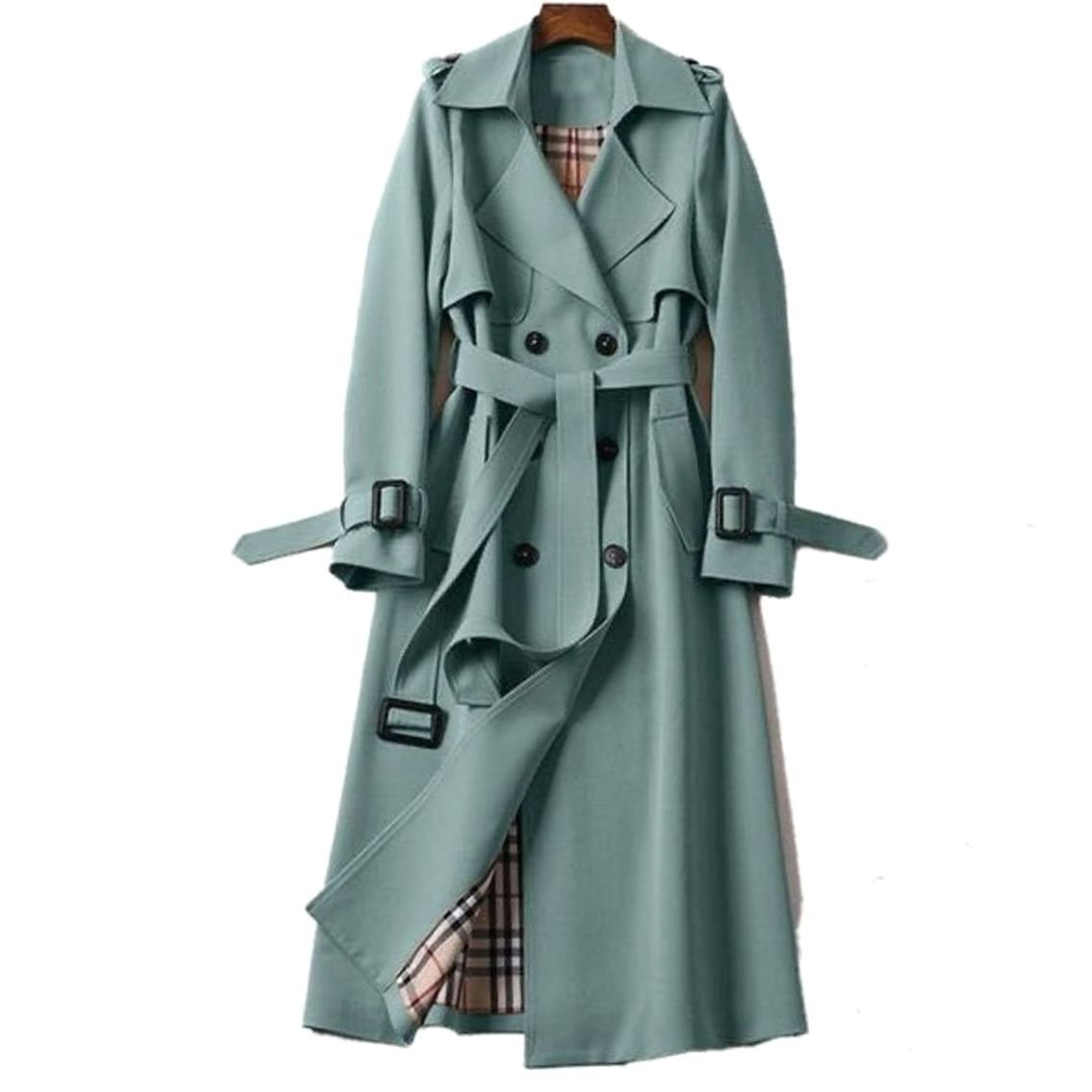 Women's Tailored Workwear Coat in Green