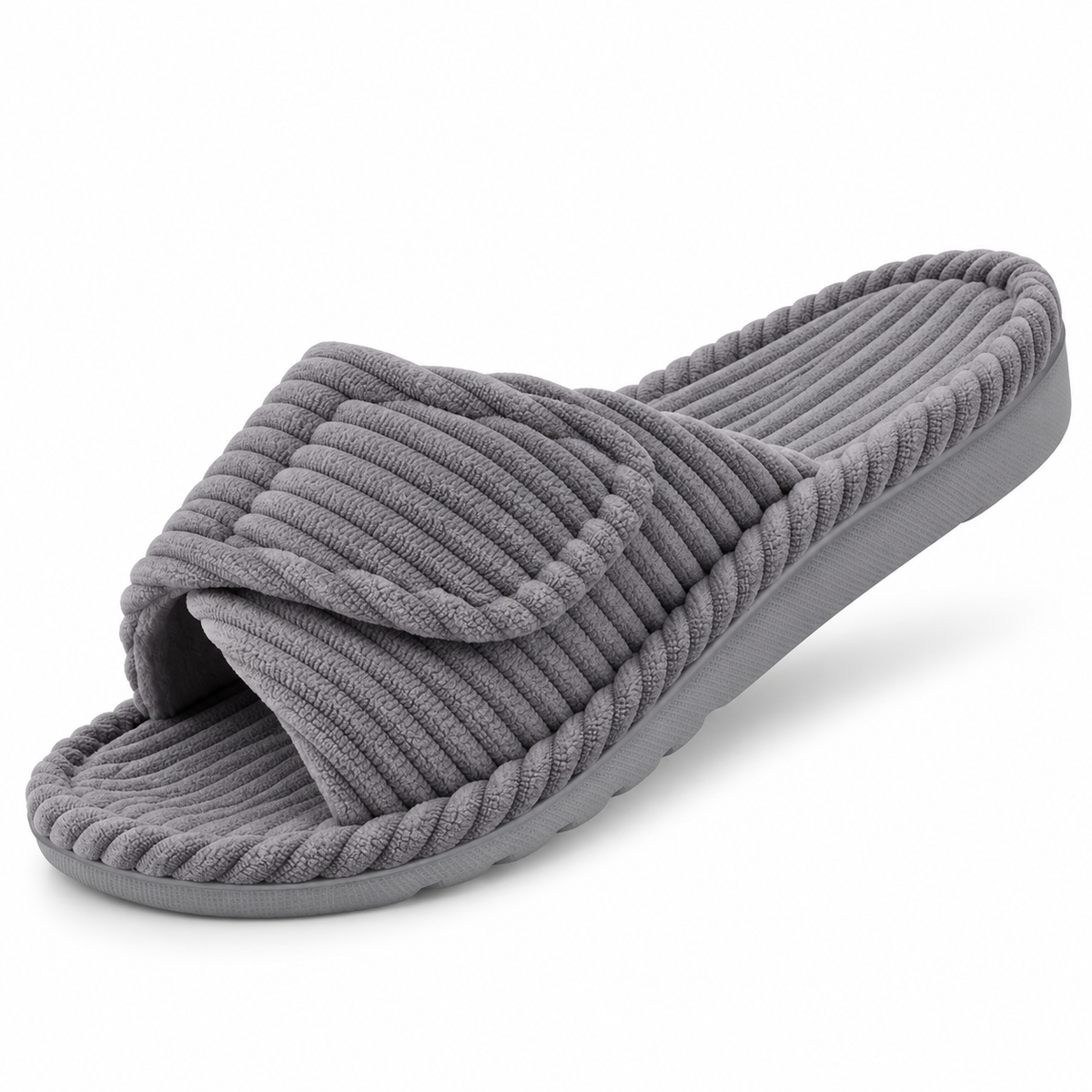 Women's Orthopaedic Adjustable Casual Slippers in Grey